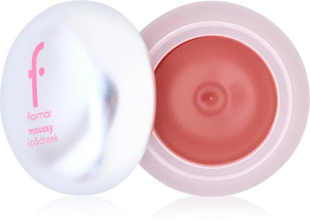 Средство для губ и щёк flormar K-Spirit Moussy Lip Cheek с сатиновым финишем, стойкое, 5 г, оттенок 001 Marshmallow Pink