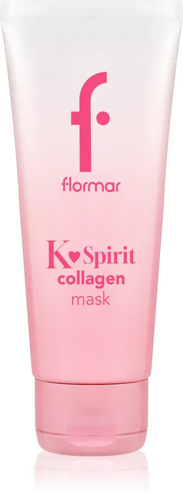 Маска для лица flormar K-Spirit Collagen Mask отшелушивающая, с коллагеном и маслом жожоба, 92 г