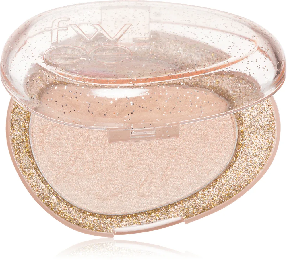 Хайлайтер для лица fwee Glitz Stone Highlighter с сияющими пигментами, для скул, оттенок 11 Royal Topaz
