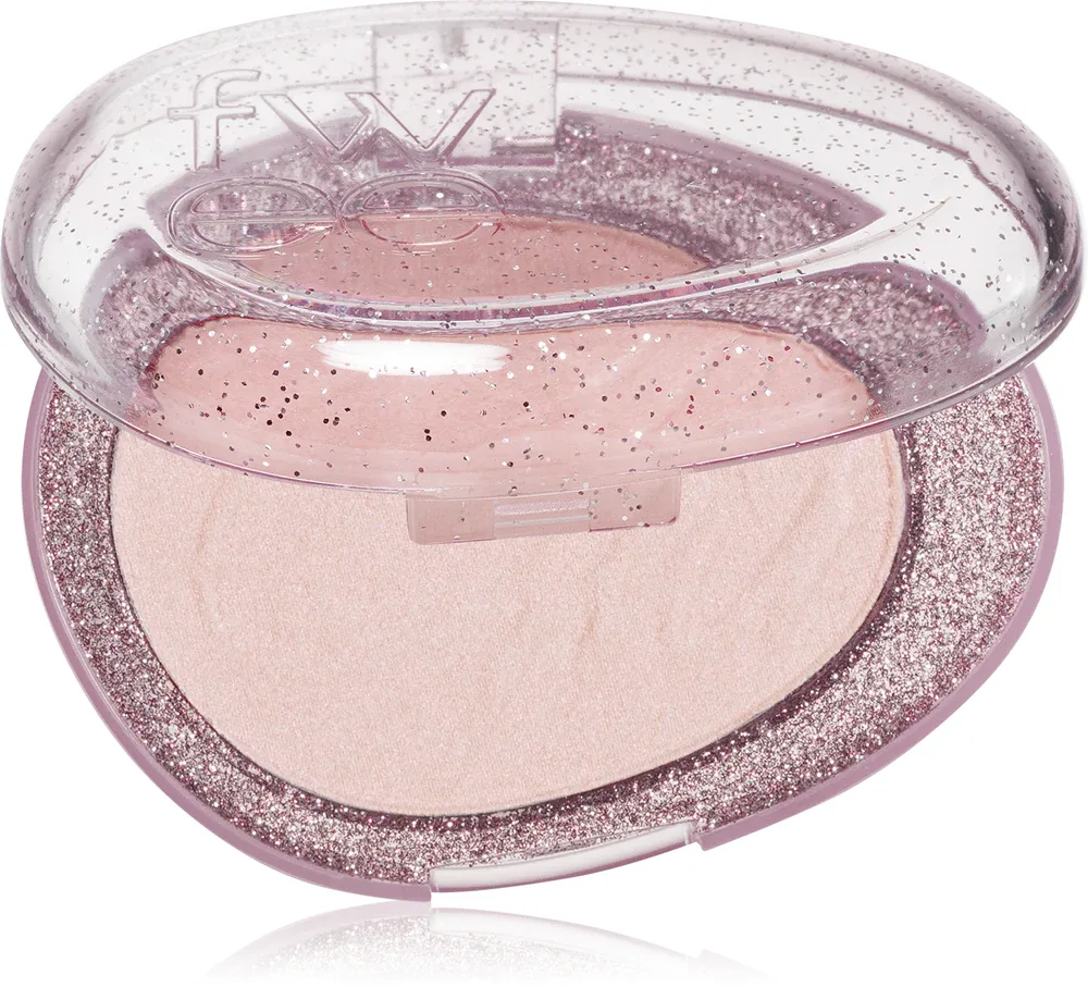 Хайлайтер для лица fwee Glitz Stone Highlighter с сияющими пигментами, для скул, оттенок 10 Opal Blooming