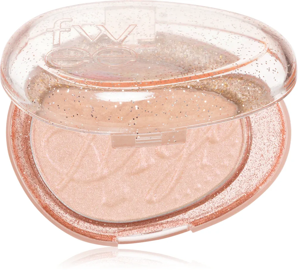 Хайлайтер для лица fwee Glitz Stone Highlighter с сияющими пигментами, для скул, оттенок 08 Wish Moon