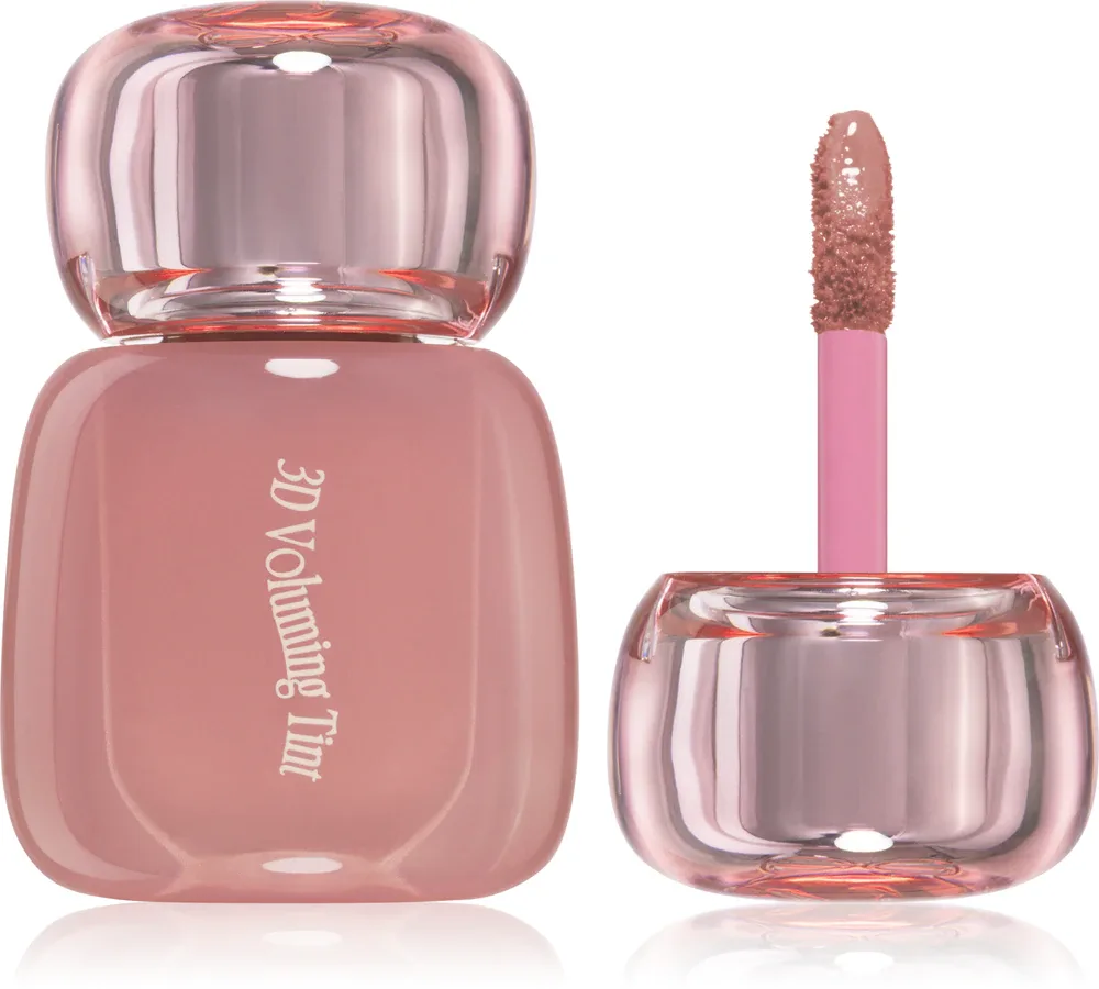 Тинт для губ fwee 3D Voluming Tint с высоким блеском, стойкий, 3,8 г, оттенок 04 Melba Dew