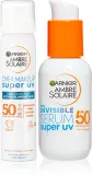 Набор солнцезащитный Garnier Ambre Solaire Super UV спрей и сыворотка, 2 шт — фото 1
