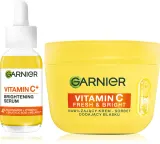 Набор для лица Garnier Vitamin C крем-сорбет и сыворотка для сияния, 2 шт — фото 1
