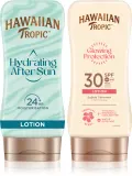 Набор для загара Hawaiian Tropic Glowing Protection Glowin Protection молочко SPF 30 и бальзам после загара, 1 шт — фото 1