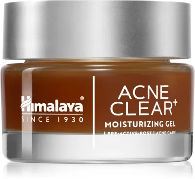 Крем-гель для лица Himalaya Herbals Acne Clear+ Moistruzing Gel увлажняющий, с салициловой кислотой, 50 мл