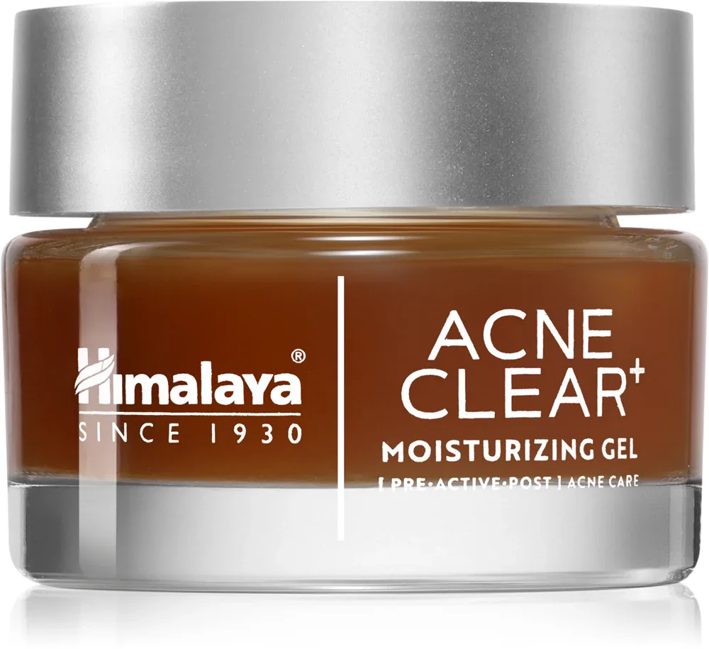 Крем-гель для лица Himalaya Herbals Acne Clear+ Moistruzing Gel увлажняющий, с салициловой кислотой, 50 мл