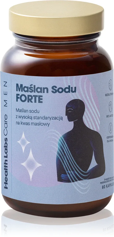 Добавка к пище Health Labs Care Maslan Sodu Forte Men для кишечника, в капсулах, 60 шт