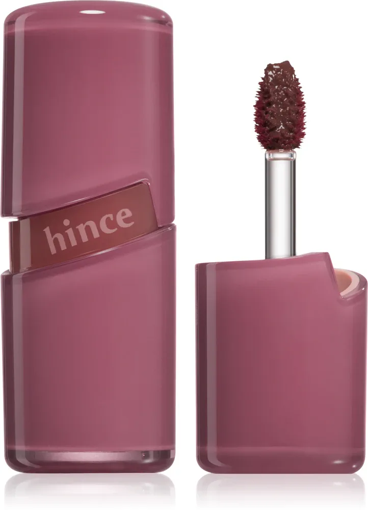Блеск для губ hince Raw Glow Gel Tint увлажняющий, гелевый, с аппликатором, 4 мл, оттенок 014 Raw Coco
