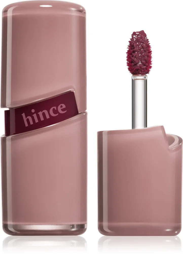 Блеск для губ hince Raw Glow Gel Tint увлажняющий, гелевый, с аппликатором, 4 мл, оттенок 007 Chill