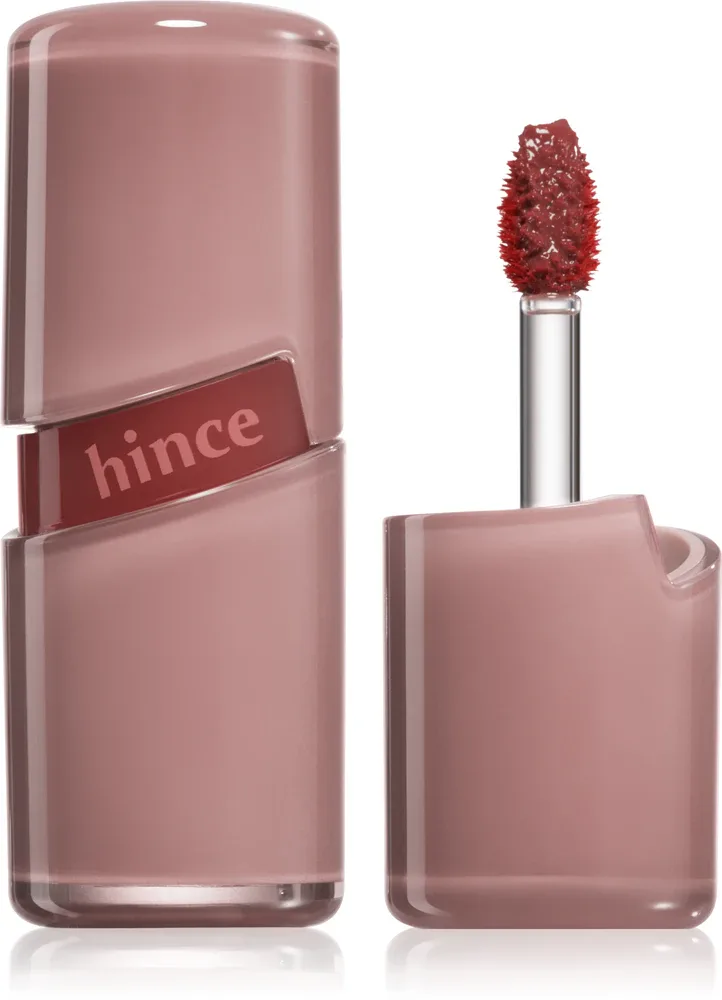 Блеск для губ hince Raw Glow Gel Tint увлажняющий, гелевый, с аппликатором, 4 мл, оттенок 003 Rawpricot