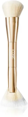 Кисть для лица ICONIC London Cheek Glow Duo Brush, 1 шт