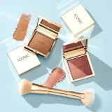 Кисть для лица ICONIC London Cheek Glow Duo Brush, 1 шт — фото 3