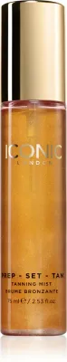 Автозагар ICONIC London Prep-Set-Tan с эффектом естественного загара, увлажняющий, 75 мл