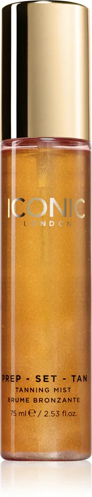 Автозагар ICONIC London Prep-Set-Tan с эффектом естественного загара, увлажняющий, 75 мл, оттенок Original