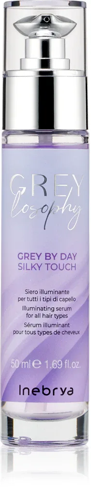 Сыворотка для волос Inebrya Greylosophy Silky Touch Serum для седых волос, несмываемая, 50 мл