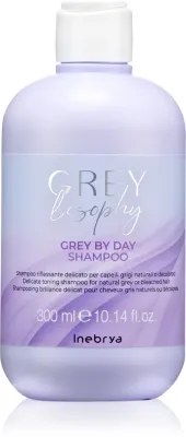 Шампунь для волос Inebrya Greylosophy Grey By Day Shampoo для седых волос, с маслом авокадо