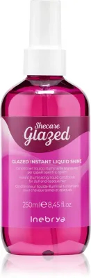 Кондиционер для волос Inebrya Shecare Glazed Instant Liquid Conditioner жидкий, с гиалуроновой кислотой, 250 мл