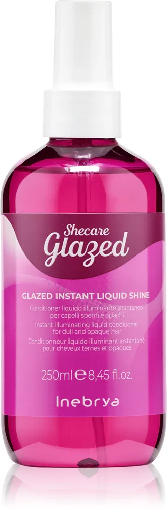 Кондиционер для волос Inebrya Shecare Glazed Instant Liquid Conditioner жидкий, с гиалуроновой кислотой, 250 мл