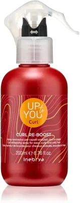 Спрей для волос Inebrya Up To You Curl Re-Boost Spray несмываемый, для вьющихся и волнистых волос, 200 мл