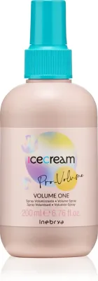 Спрей для объёма волос Inebrya Ice Cream Pro-Volume One Spray лёгкой фиксации, для волос без объёма, 200 мл