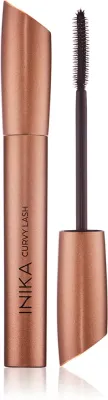 Тушь для ресниц INIKA Organic Curvy Lash подкручивающая, удлиняющая, чёрная, 8 мл