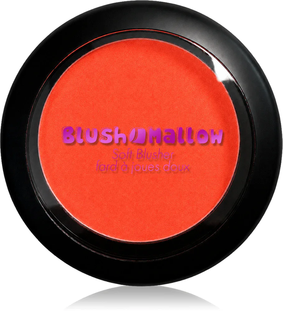Румяна для лица J.Cat Beauty Blush Mallow с матовым эффектом, лёгкой текстуры, 4,5 г, оттенок 106 Awesome, Blossom