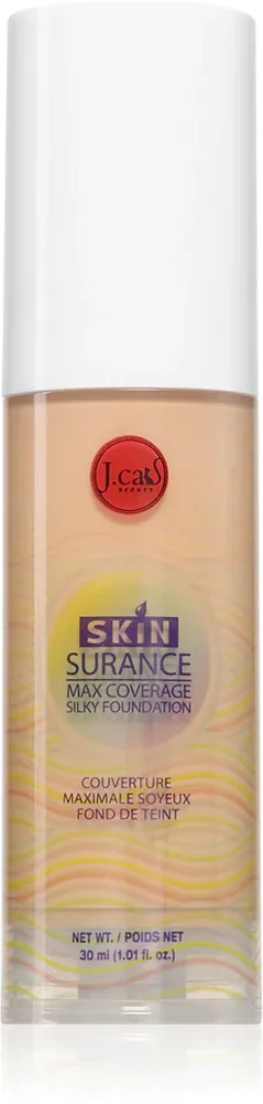 Тональный крем J.Cat Beauty Skinsurance среднего покрытия, увлажняющий, 30 мл, оттенок 109 Soft Taupe