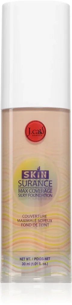 Тональный крем J.Cat Beauty Skinsurance среднего покрытия, увлажняющий, 30 мл, оттенок 106 Soft Beige