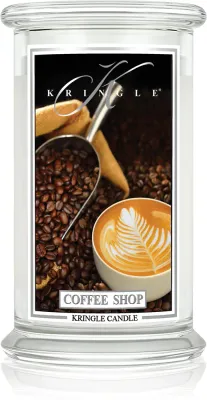 Свеча ароматическая Kringle Candle Classic Coffee Shop с согревающим гурманским ароматом, соевый воск, 623 г