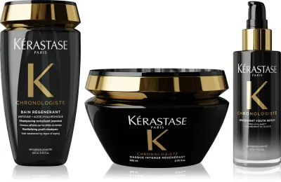 Kérastase Chronologiste - Набор для ухода за волосами Kerastase Chronologiste шампунь, маска и ночная сыворотка, 1 шт