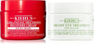 Kiehl's Ultra Facial Intense Hydration Duo - Набор для ухода за лицом Ultra Facial Intense Hydration Duo крем для лица и уход для области глаз, 1 шт