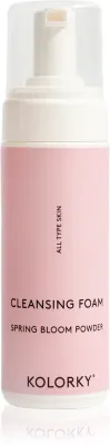 Пенка для умывания Kolorky Cleansing Foam очищающая, с экстрактом календулы, 150 мл Spring Bloom Powder