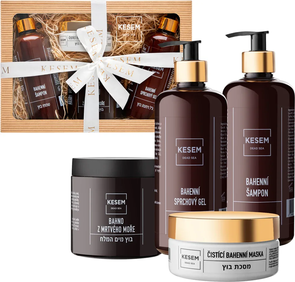 Набор косметики для тела KESEM Muddy Paradise Gift set с грязью Мёртвого моря