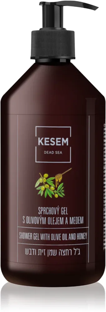 Гель для душа KESEM Sea Salt Oil and Honey с мёдом, увлажняющий, 500 мл