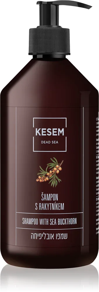 Шампунь для волос KESEM Sea Buckthorn с маслом облепихи, для сухих волос, 500 мл