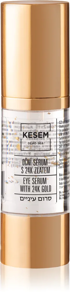 Сыворотка для области вокруг глаз KESEM Lifting Eye Serum with Gold с золотом и аргановым маслом, 30 мл