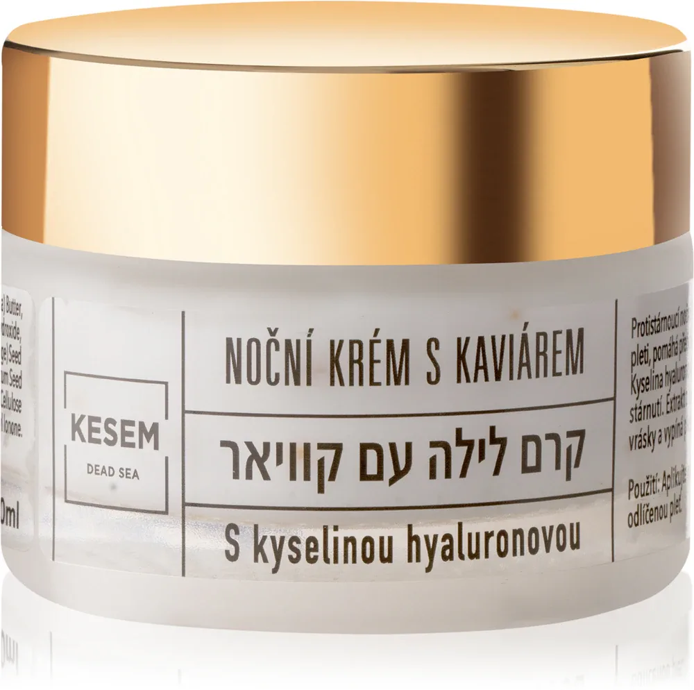 Крем для лица KESEM Night Cream with Caviar and Hyaluronic Acid ночной, с экстрактом икры, 50 мл