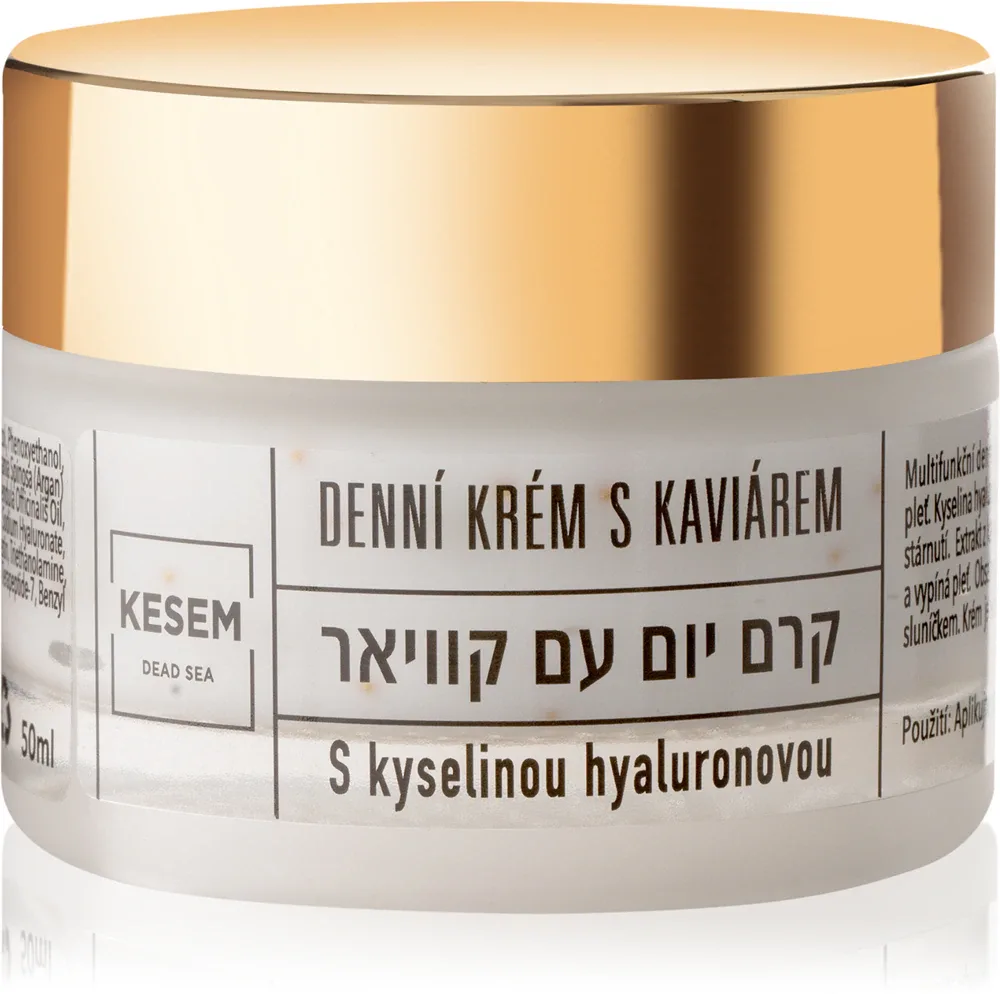 Крем для лица KESEM Day Cream with Caviar and Hyaluronic Acid дневной, с экстрактом икры, 50 мл