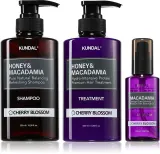 Набор для ухода за волосами KUNDAL Honey Macadamia Cherry Blossom для сухих и повреждённых волос, 1 шт — фото 1