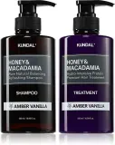 Набор для ухода за волосами KUNDAL Honey Macadamia Amber Vanilla для сухих и повреждённых волос, 1 шт — фото 1