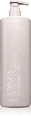 Кондиционер для волос L'anza Keratin Healing Oil Conditioner с кератином, помпа, 950 мл