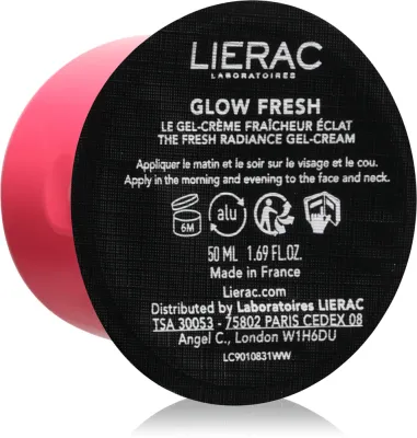 Гель-крем для лица Lierac Glow Fresh The Radiance Plumping Gel-Cream для нормальной и комбинированной кожи, 50 мл