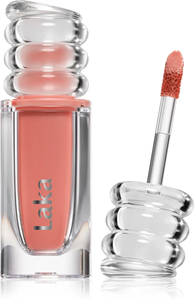 Блеск для губ Laka Maxi Glayer Tint с эффектом объёма, увлажняющий, 3,8 г, оттенок 602 Bunny
