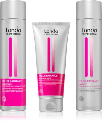 Набор для ухода за окрашенными волосами Londa Professional Color Radiance Set, шампунь, кондиционер и маска, 3 шт