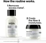 L’Oréal Professionnel Serie Expert Metal Detox - Набор для волос L’Oreal Professionnel Serie Expert Metal Detox для окрашенных и повреждённых волос, дорожный — фото 4