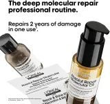 L’Oréal Professionnel Serie Expert Absolut Repair Molecular - Набор для повреждённых волос L’Oreal Professionnel Serie Expert Absolut Repair Molecular с шампунем и маслом, дорожный — фото 3