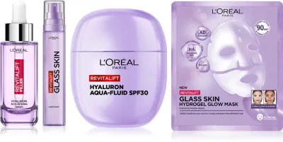L’Oréal Paris Revitalift - Набор для ухода за лицом L’Oreal Paris Revitalift сыворотка, крем, маска и флюид SPF 30, 4 шт, 4 шт