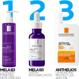 Набор для ухода за лицом La Roche-Posay Anthelios + Mela B3 флюид SPF 50+ и сыворотка, 1 шт — фото 6