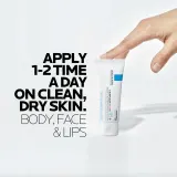 Набор для ухода за чувствительной кожей La Roche-Posay Cicaplast бальзам и увлажняющий крем, 1 шт — фото 6